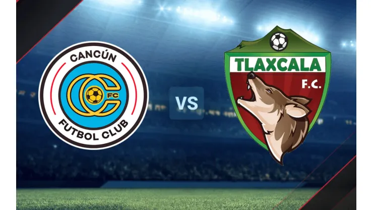 Cancún vs. Tlaxcala por la Liga de Expansión.
