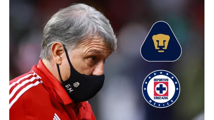 Pumas vs Cruz Azul: ¿A qué jugador fue a ver especialmente Tata Martino en la semifinal de Concachampions?