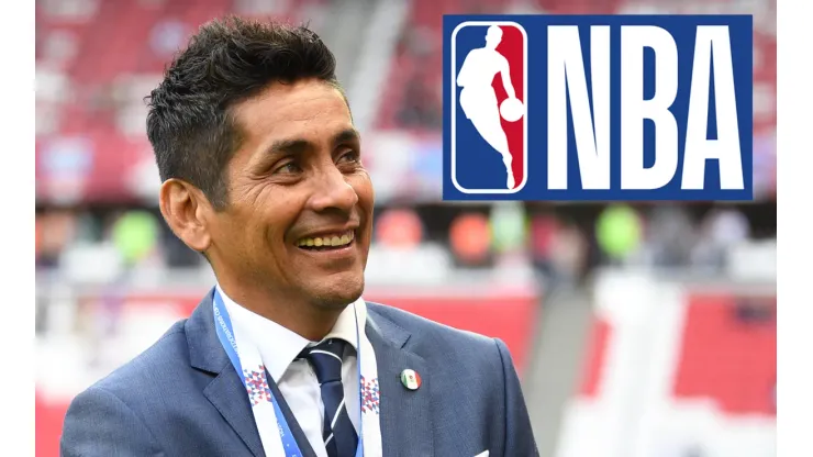 Jorge Campos se "sumó" a los fanáticos de una franquicia de NBA
