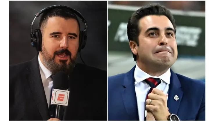 El periodista de ESPN cargó contra el DT de Guadalajara.
