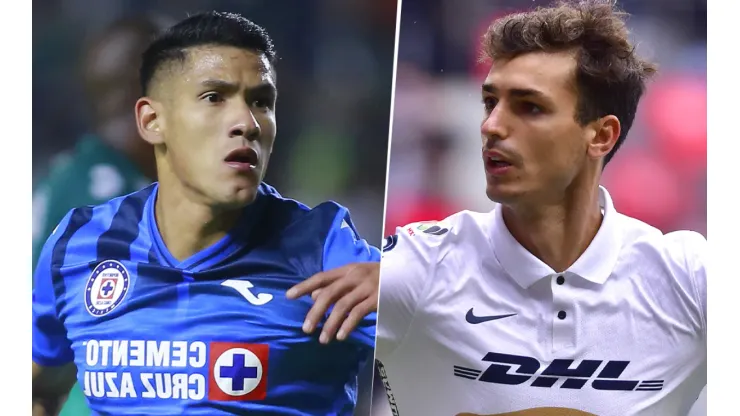 Cruz Azul vs. Pumas UNAM por la Liga de Campeones de la Concacaf (Fotos: Getty Images)
