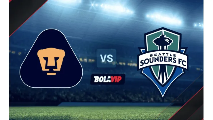 Pumas UNAM vs. Seattle Sounders por la Concachampions.
