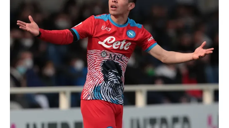 Hirving Lozano llegó al Napoli en la temporada 2019-20.
