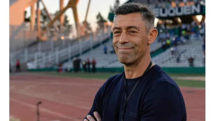 Sonríe Pedro Caixinha tras el triunfo frente a River.
