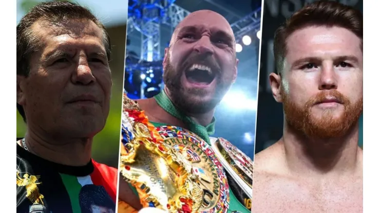 Tyson Fury superó a Canelo Álvarez, pero no a Julio César Chávez.
