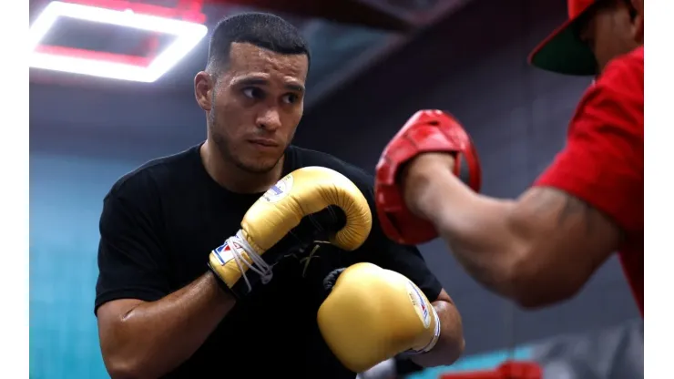 David Benavidez and Jose Benavidez Jr. Media Workout
