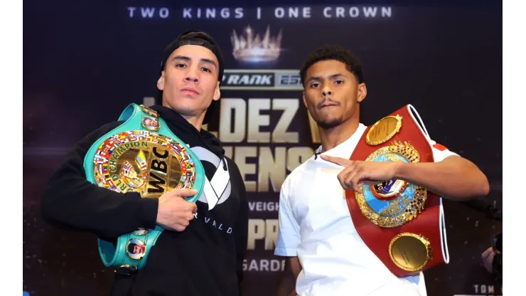 Oscar Valdez v Shakur Stevenson - Press Conference
