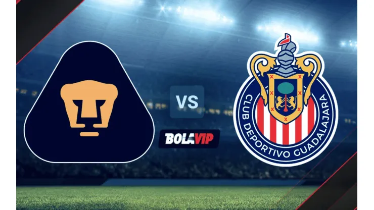 Pumas UNAM vs. Chivas de Guadalajara por la Liga MX Femenil.
