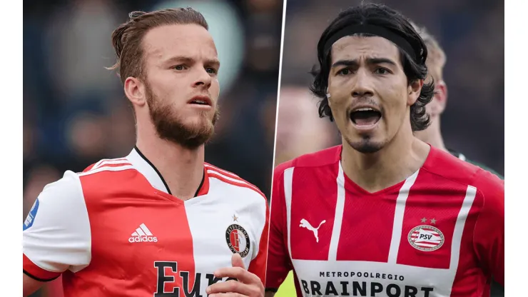 Feyenoord vs. PSV por la Eredivisie (Foto: Getty Images).
