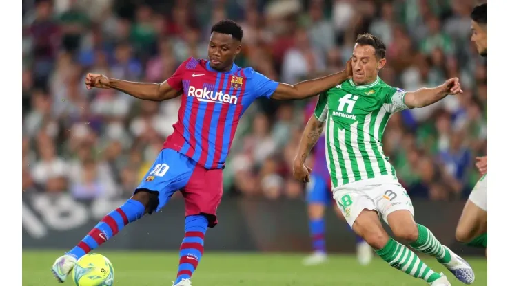 Real Betis v FC Barcelona - La Liga Santander
