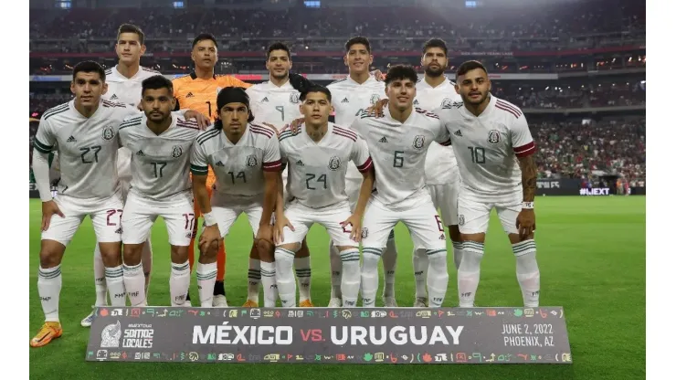 Selección mexicana vs Uruguay en 2022
