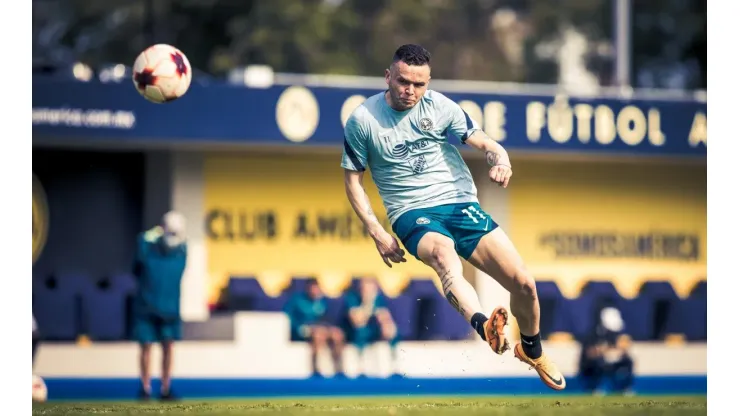 Cabecita Rodríguez ya entrena con las Águilas.
