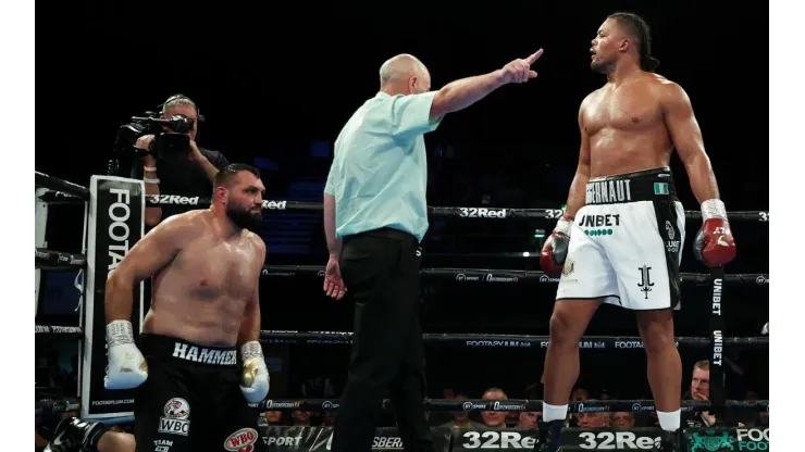 Joe Joyce demolió a Christian Hammer en cuatro asaltos y pide cinturones mundiales