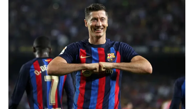 Lewandowski vive un gran momento en el Barcelona
