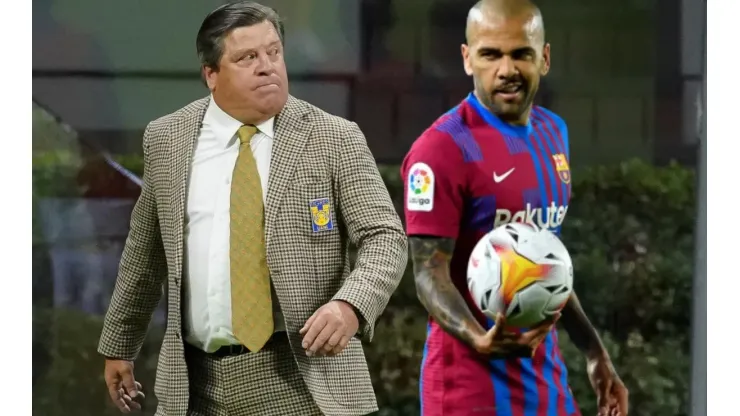 Miguel Herrera rechazó el fichaje de Dani Alves por Tigres.
