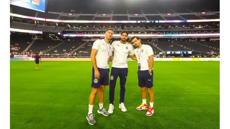 Ormeño y Mozo son vistos en un casino previo al partido con la Juventus.
