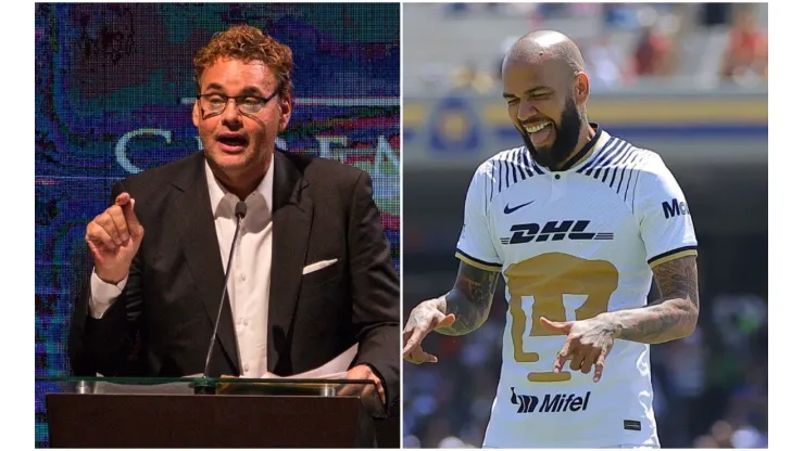 David Faitelson Dani Alves Pumas Apertura 2022
