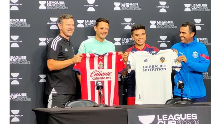 LA Galaxy Chivas Chicharito Hernández Fernando Beltrán Leagues Cup 2022
