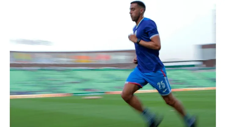 Ramiro Funes Mori en el estadio Corona.
