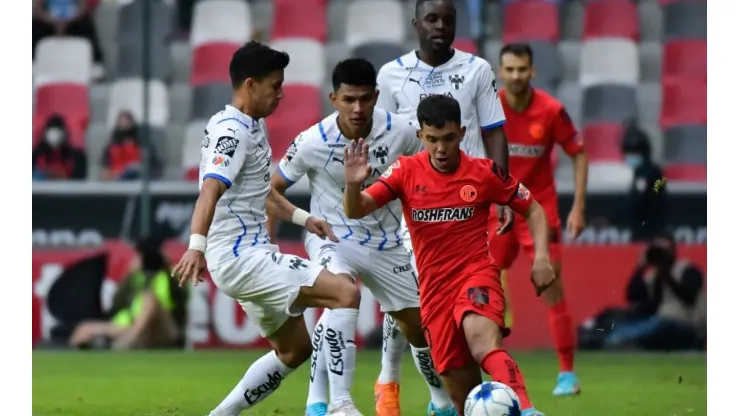 Toluca Monterrey Leo Fernández Maxi Meza Clausura 2022
