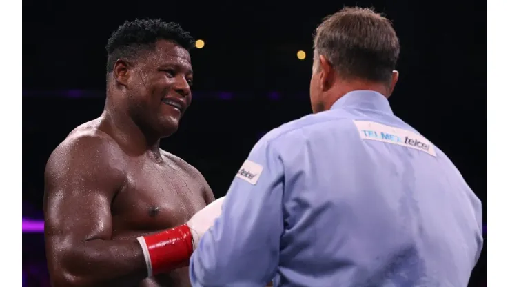 Así quedó el rostro de Luis Ortiz tras recibir el castigo de Andy Ruiz