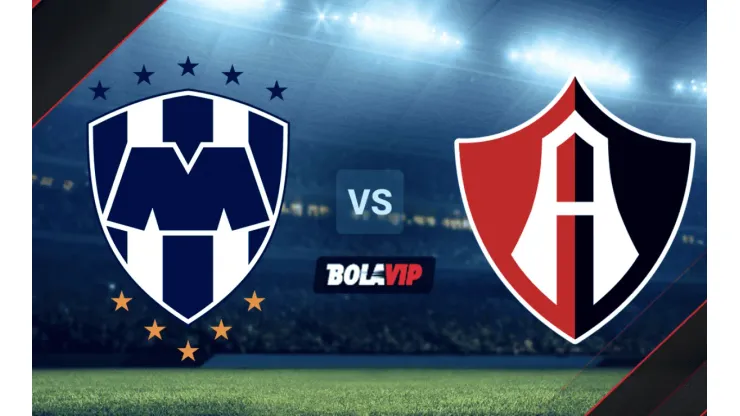 Rayados de Monterrey vs. Atlas por la Liga MX.
