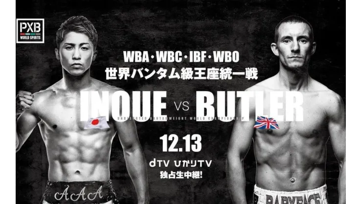 Naoya Inoue y Paul Butler con fecha para unificar los Títulos Mundiales Gallo.
