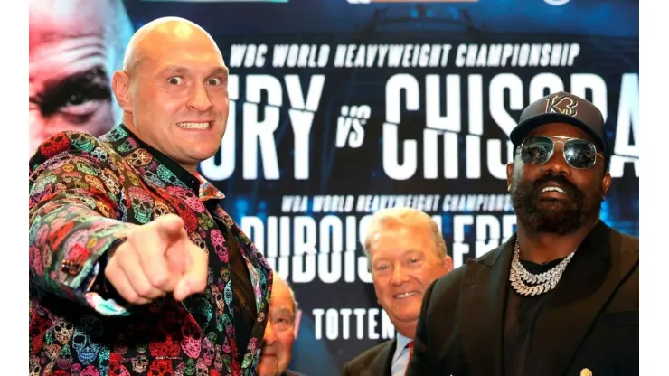 Tyson Fury, sesión de fotos y ejemplo: "No creo que sea bueno el gesto, porque muere gente en el boxeo"