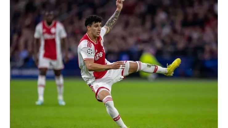 Jorge Sánchez en el partido contra Liverpool de Champions League.
