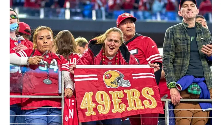 Fans de los San Francisco 49ers.
