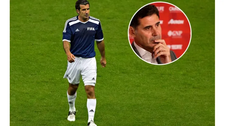 Figo analizó la llegada de Hierro a Chivas.
