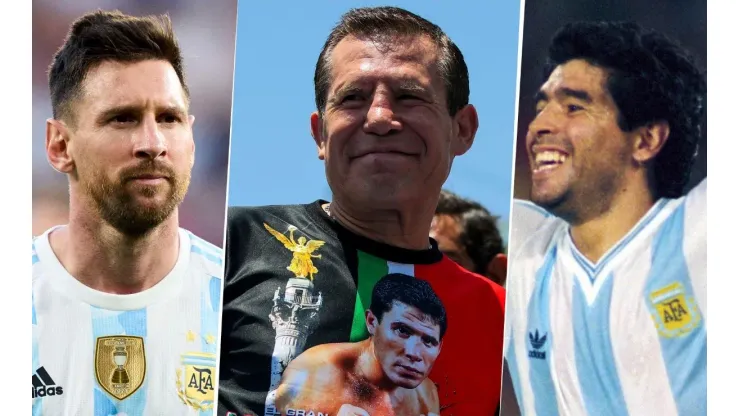 Julio César Chávez eligió entre Messi y Maradona