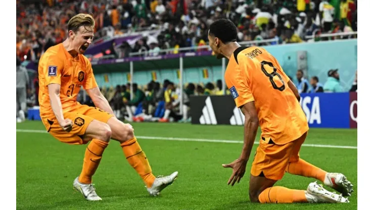 Frenkie de Jong Cody Gakpo Países Bajos
