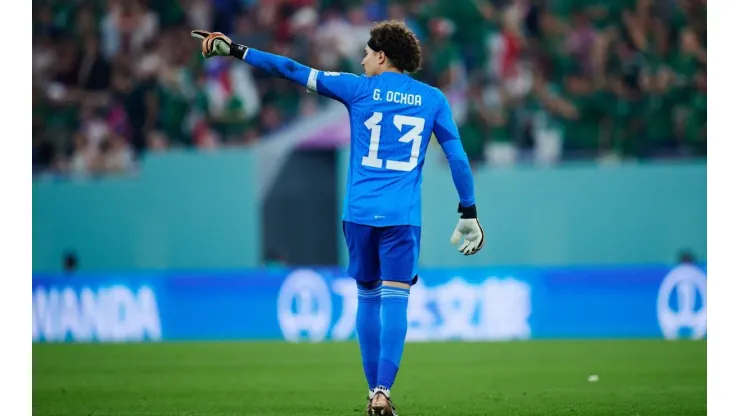 RECORD DATE NOT STATED  FIFA World Cup, WM, Weltmeisterschaft, Fussball Qatar 2022 Mexico vs Poland Guillermo Ochoa of M
