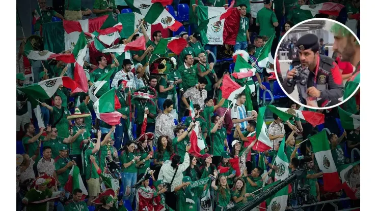 Otro mexicano quiso entrar con alcohol a un estadio de Qatar 2022.
