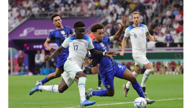 Inglaterra y Estados Unidos no pasaron del empate sin goles
