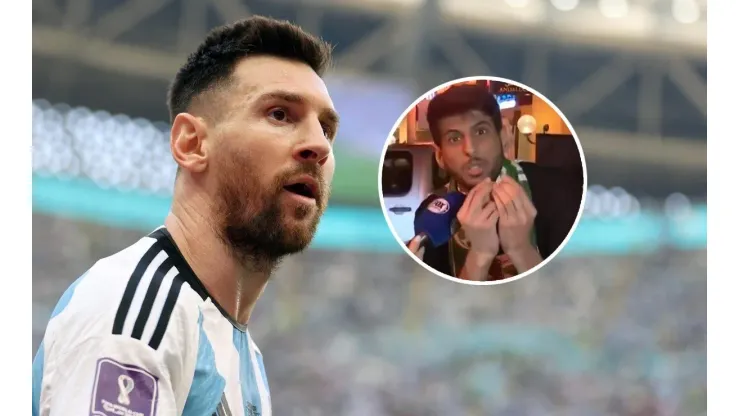 "Messi, chau": El pedido de un fanático de Arabia Saudita a la Selección Mexicana