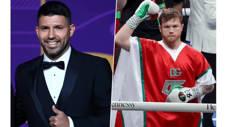 Agüero le contestó a Canelo Álvarez.
