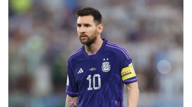 Lionel Messi con Argentina 2022
