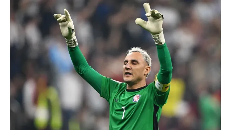 Keylor Navas en el partido Costa Rica contra Alemania en la Copa del Mundo Qatar 2022.
