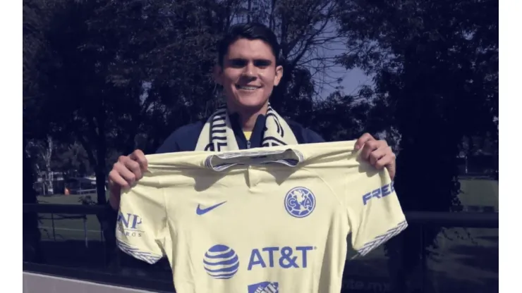 Israel Reyes, nuevo refuerzo del América.
