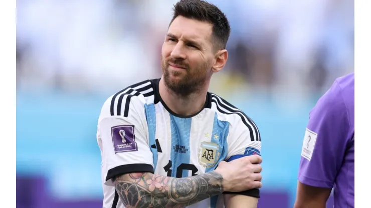 Lionel Messi con Argentina
