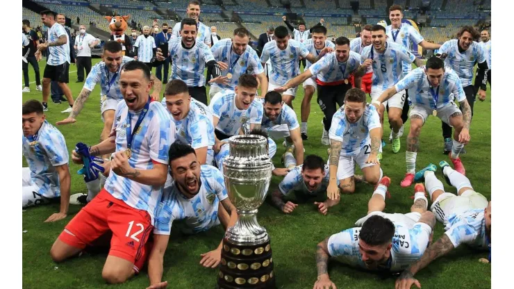 Agustín Marchesín fue parte de la selección argentina que ganó la Copa América en 2021.
