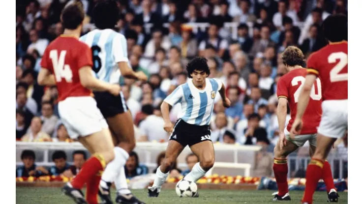 Maradona, campeón del Mundo en México '86, el Mundial de las coincidencias (Foto: Getty Images)
