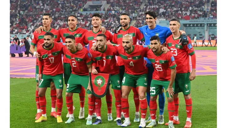 La alineación de Marruecos en el partido por el tercer lugar de Qatar 2022.
