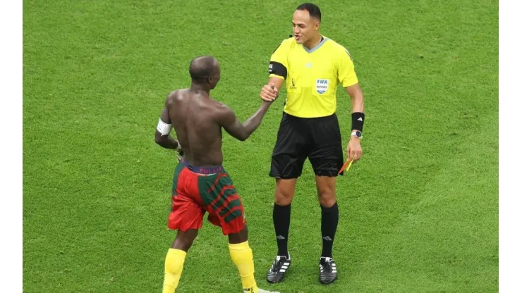 Vicent Aboubakar e Ismail Elfath, una de las grandes postales de Qatar 2022 (Foto: Getty Images)
