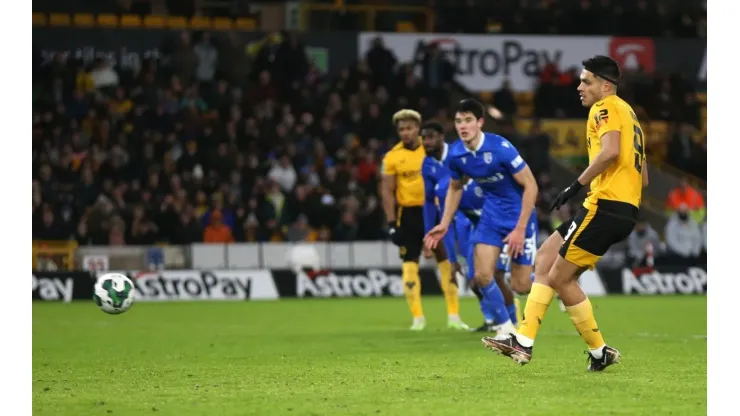 Wolverhampton Wanderers v Gillingham - Carabao Cup - Fourth Round - Molineux Stadium Wolverhampton Wanderers Raul Jimene
