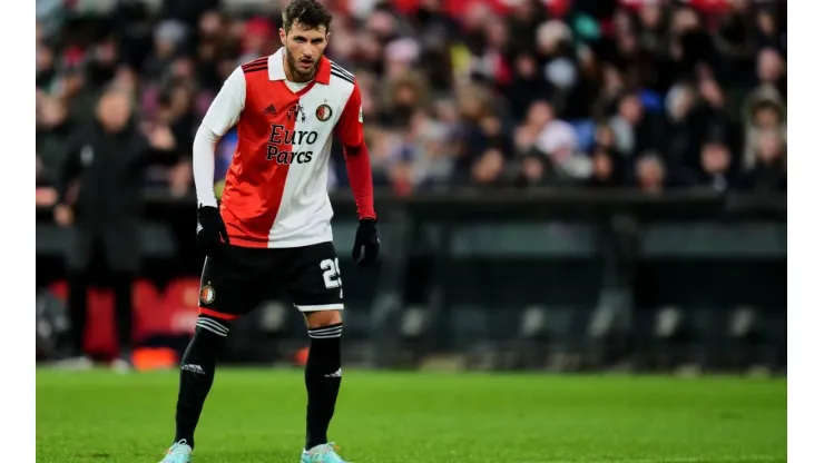 Benefit match: Feyenoord v FC Emmen Rotterdam - Santiago Gimenez of Feyenoord during the match between Feyenoord v FC Em
