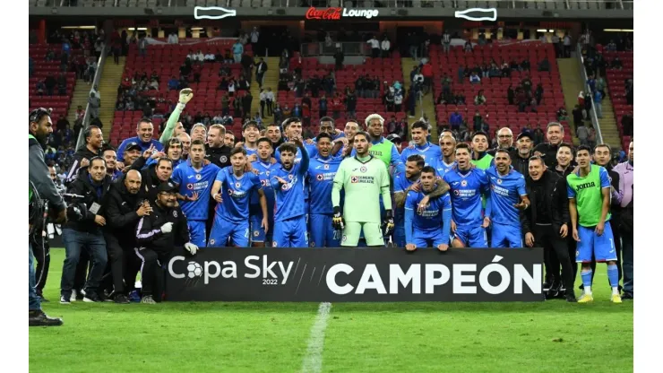 Cruz Azul viene de consagrarse campeón de la Copa Sky
