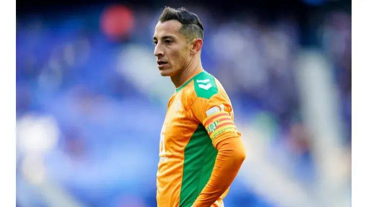 Andrés Guardado está en su sexta temporada con el Betis.
